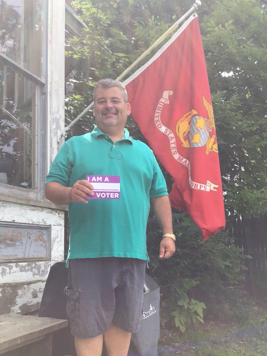 TurnoutMaine's tweet photo. Like his father and his son, Cory is a proud Marine who is committed to voting in November because of his love of and dedication to our country.
#VotingMatters #TurnoutPAC #MEPolitics #AllOnTheField https://t.co/wOCm8QUVzy
