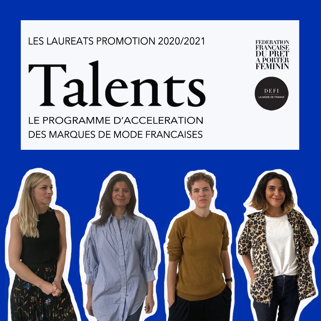 federationdupap's tweet photo. Félicitations à Capuches à Meme, @HananeHotait , @Loom_officiel et Patine qui rejoignent la 4e promotion du programme Talents !
Nous vous raconterons l’histoire de ces marques dans les jours à venir.
#programmetalents #FFPAPF #mode #fashion #business #marques https://t.co/prrpcmZ7WP