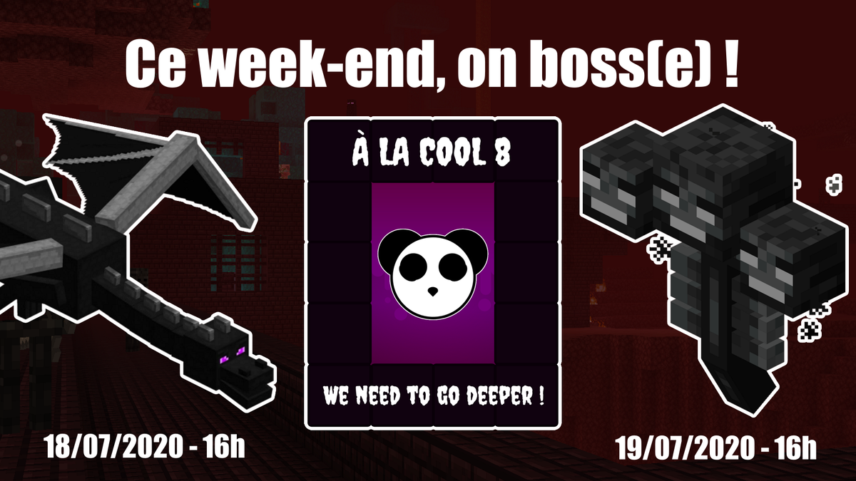 alc_mc's tweet photo. Ce week-end, on abat les boss sur le serveur #Minecraft #ALCs8 !
#Z https://t.co/dGryjcroyr