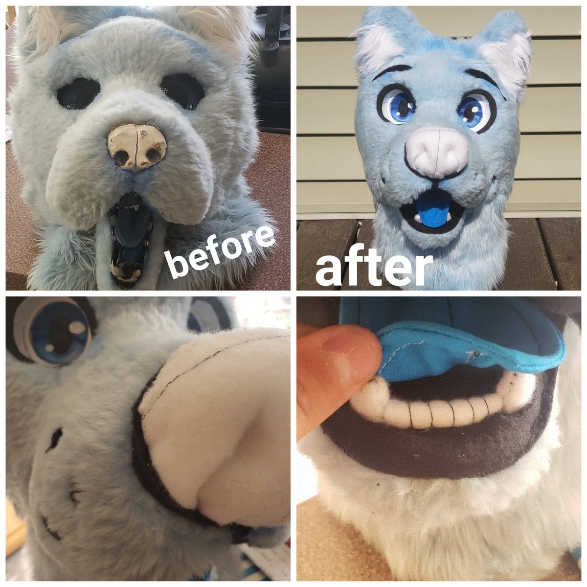 fish_dawgg's tweet photo. @cactimutt Here's my work!

#NobodyArtistClub #NobodyArtistsClub #smallfursuitmaker #smallmaker #SmallArtistClub #smallartistsclub #pocfursuitmaker https://t.co/I1FtPul3ze