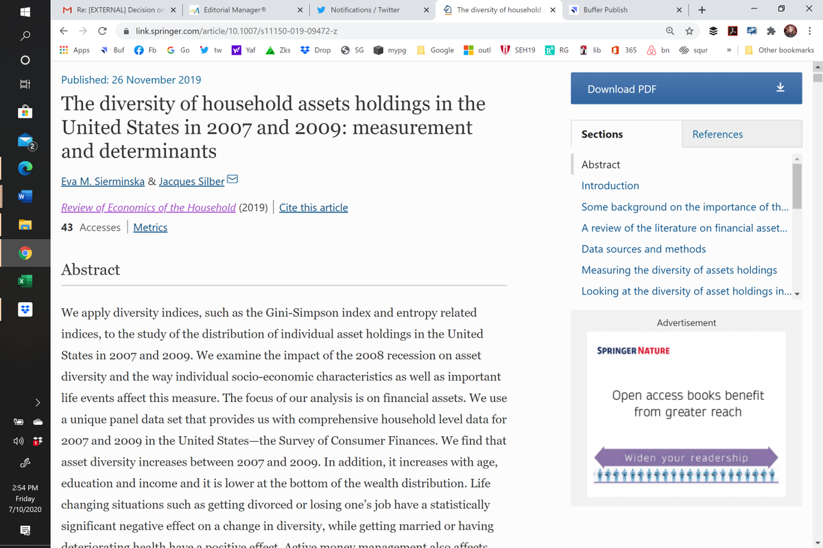 overall household #asset diversity increased during the Great Financial Crisis,  and more so if active #money management #REHO #moneymanagement @nsalamancaa 
@tinarampino
@JanKabatek
@AdeGendre
@prarthnagl1

@tracey_west4

@SilviaG27358156

buff.ly/2Zh45pv