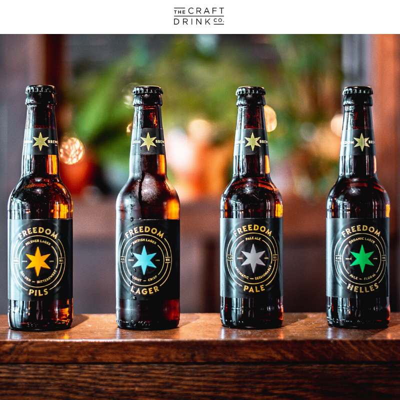 CraftDrinkCo's tweet photo. @FreedomBrewery are a pioneer of premium craft lager brewing in the UK. The team are determined to make a better beer; balanced & ultimately brilliant!
#thecraftdrinkco #theartofcraft #freedombrewery #freedompils #freedomlager #freedompale #freedomhelles #beer #craftbeer https://t.co/tFFU1Q8ALW
