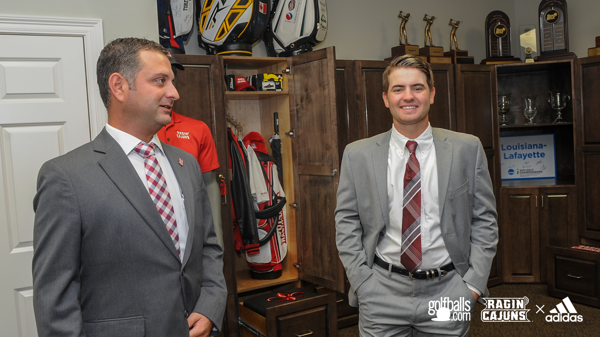 RaginCajunsGolf's tweet photo. 📆 July 10, 2017, we officially dedicated the @RaginCajunsGolf Teaching Facility at Oakbourne. ⛳️

#GeauxCajuns ⚜️
#StayHungry 
#StayHumble https://t.co/LTBVW4M3o7