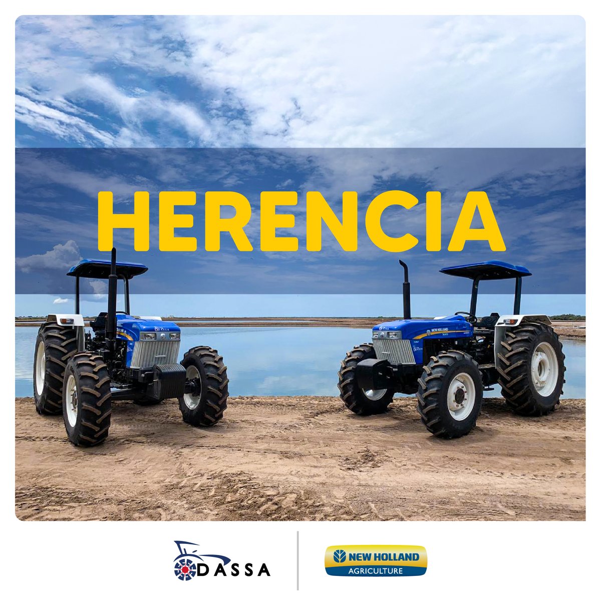 Tradición de Poder 💪
#Dassa #SomosDassa #NewHolland 🚜🌾