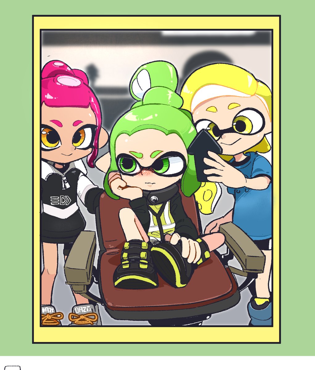 #Splatoon2 

Good Hair Day!?✂️? 