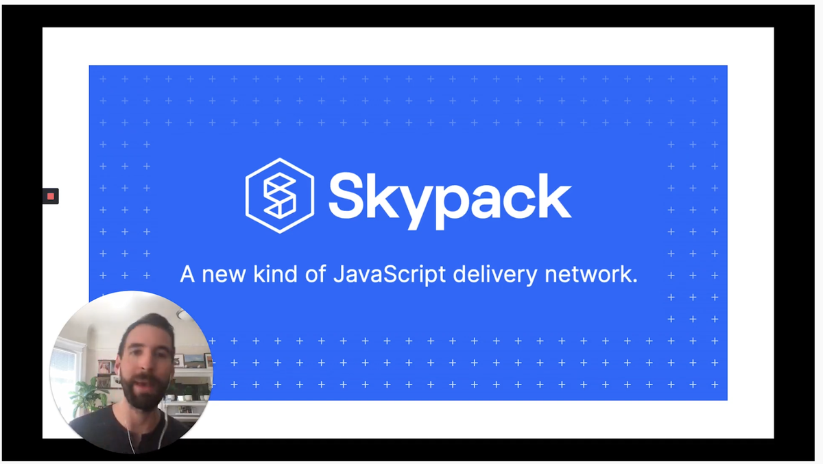 eisaksen's tweet photo. looking forward to the future of #Skypack . The next generation CDN thinking for ESM https://t.co/zmtxnsDMjy