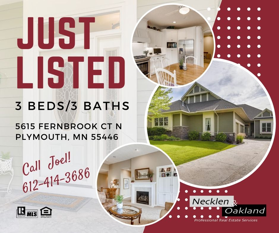 NowrealtyMn's tweet image. #JustListed! 3 bed/3 bath #onelevel #twinhomeforsale with views of #PomerleauLake! mndreams.com/listing/mlsid/…