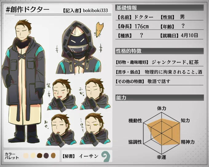 狐顔敬語ドクターです。
イ〜サンと仲良し(?)です。
テンプレートお借りしました! 