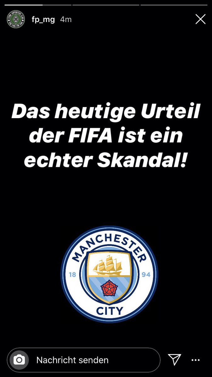 FPMGSC's tweet image. Die Rücknahme des Ausschluss von Manchester City von der Champions League in den nächsten beiden Jahren ist ein echter Skandal!
#FIFA #ManCity #ChampionsLeague