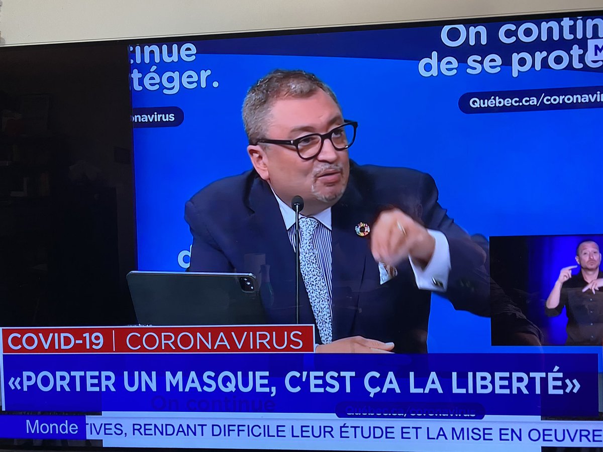 LpdlcRamirez's tweet photo. « Porter un masque, c’est ça la liberté »
Bienvenue en union soviétique. https://t.co/C7BVyKbYii