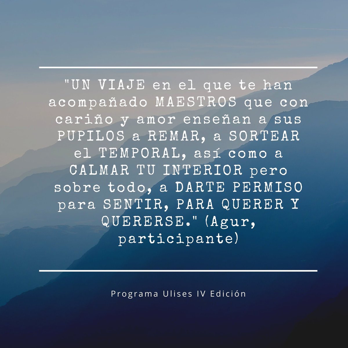 Ethica_CFyV's tweet photo. El viernes pasado clausuramos la IV Edición del #ProgramaUlises tras un año de trabajo, valores y aprendizaje.
Agradecidos y emocionados os compartimos las palabras de una participante del programa: https://t.co/7Iyhh6ZJGp