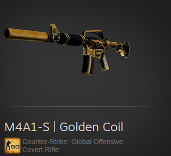 YtZlashy's tweet photo. ($14) M4A1-S | Golden Coil 🎁

To Enter:
✅Retweet + Follow Me
✅Like &amp; Comment: https://t.co/4m53VRxZkc
✅Tag your friends!

Winner will be picked in 24Hours!!⌛️ Goodluck All! https://t.co/CoBqimZMIG