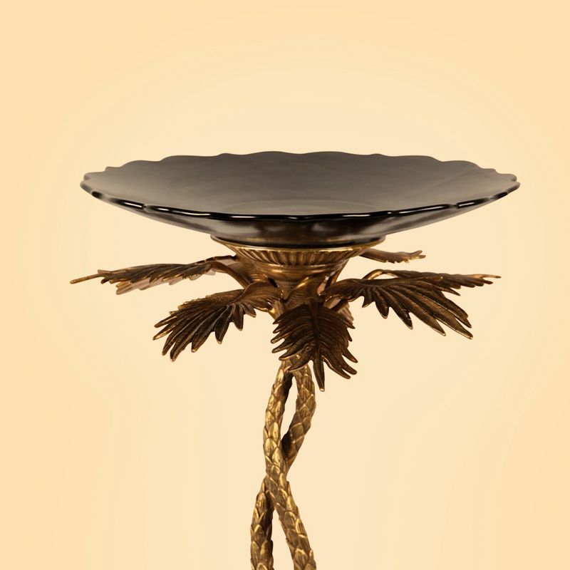 25Circus's tweet image. The Palm Tree Plate Stand is a beautiful piece in porcelain with an intricate palm tree brass base. Perfect for displaying special festive food such as a cake, this stand makes a stunning centre piece on a table. 

Shop it via link in the bio.

#homedecorshop #palmtreedecor