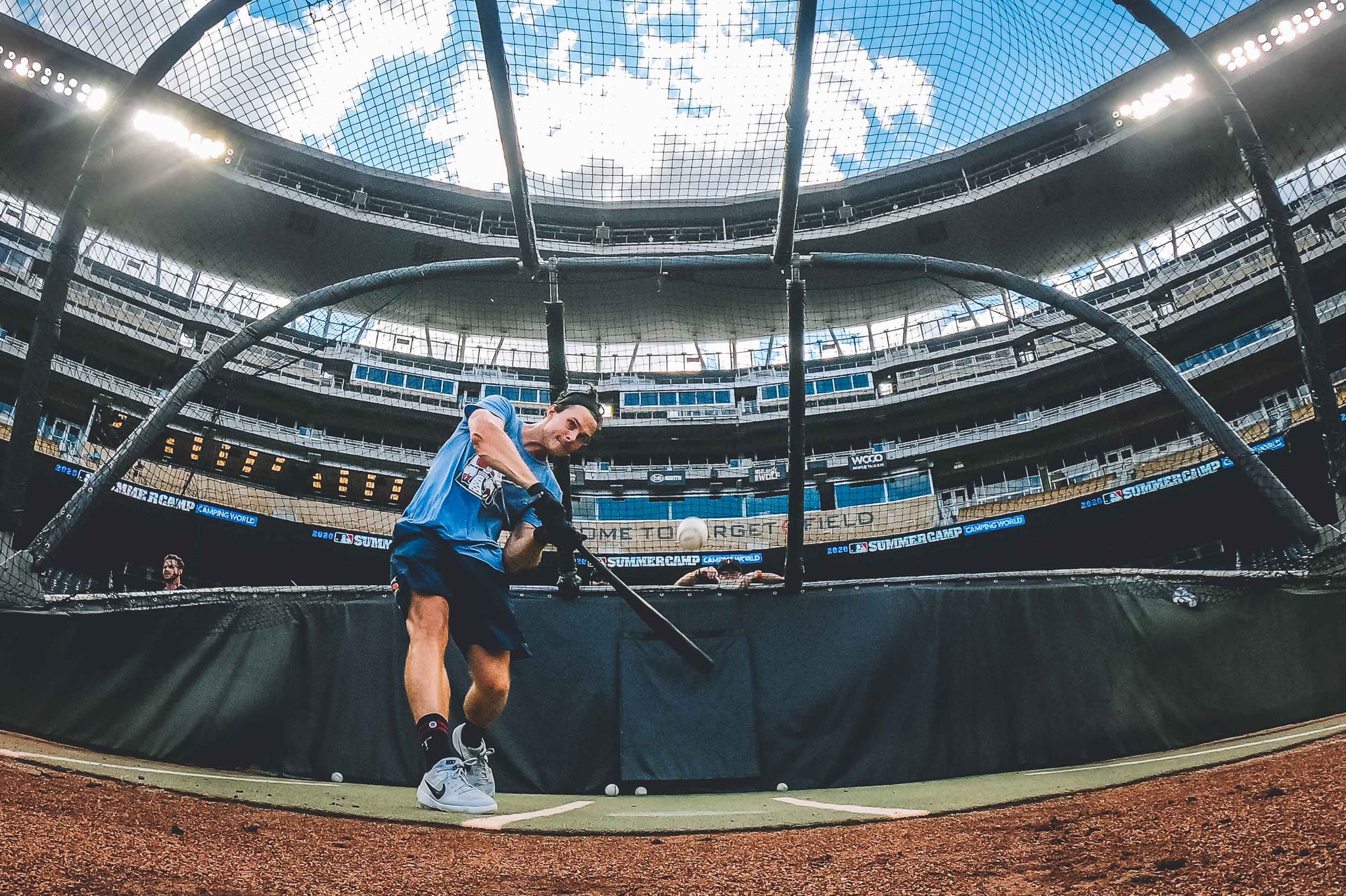 Minnesota Twins on X: Powder Blue Man Group. #TwinsWin