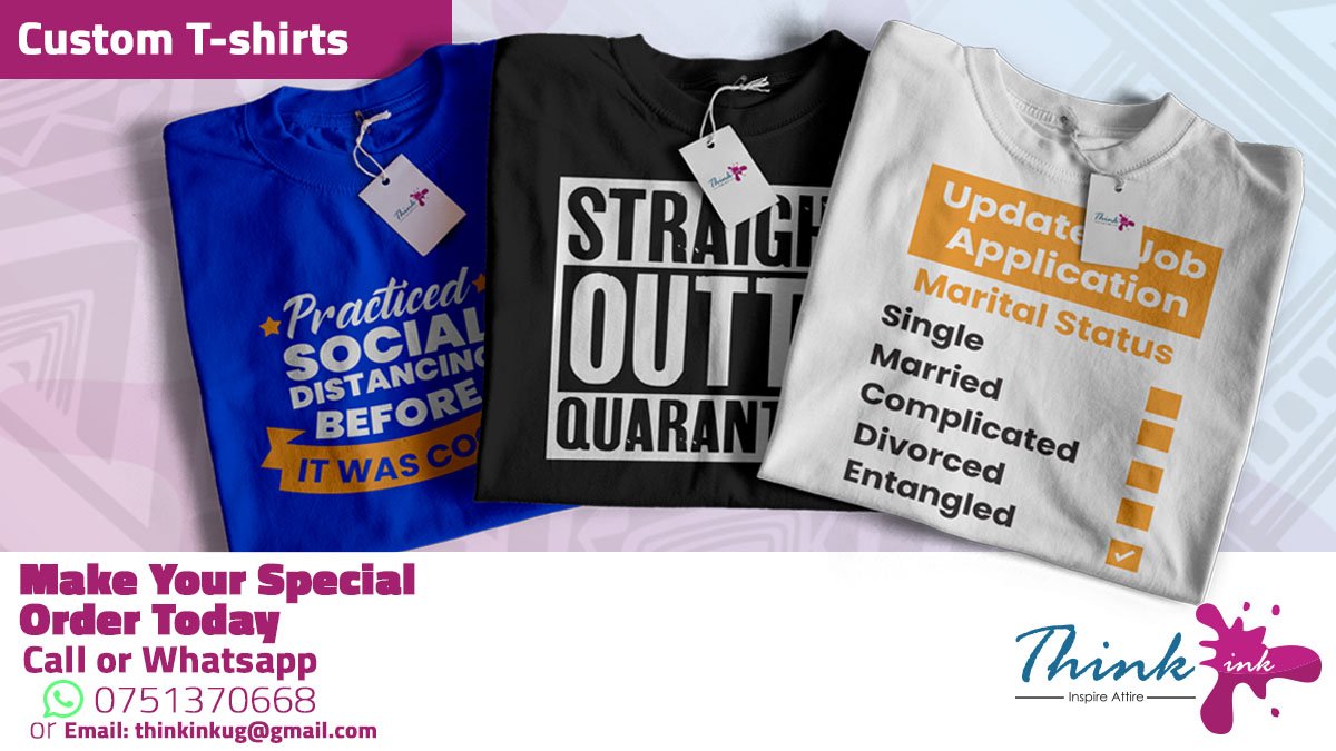 thinkinkug's tweet photo. #OurPhilosophy We believe that quality should never be compromised for time or costπ Customer satisfaction is paramount from the quote stage right through to delivery π#ThinkInkTees #CustomTees #CustomApparel #CustomizedTees #TshirtPrintingUganda https://t.co/HDODHTwB5t