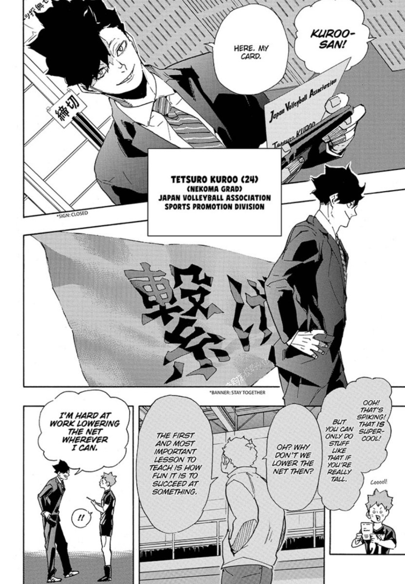 HeyMellieJellie's tweet photo. #ch401 spoilers
MY BABY BOI IS HOME.
He's out there, hustling to make volleyball more accessible and known in Japan and I am here for it. His whole HS career he got less enthusiastic players to reach their potential with his ENERGY and now he's promoting vball nationally?! YES. https://t.co/tP53zSeY6k
