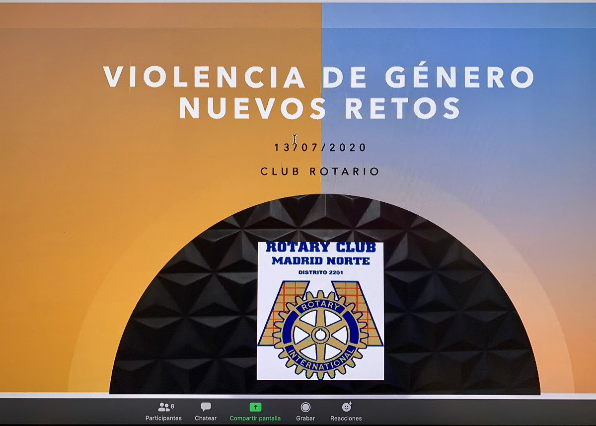 rotary2201's tweet photo. desde el Club Rotario Madrid Norte estamos empezando la conferencia de la Capitán de la Guardia Civil Doña María José Garrido #rotarios https://t.co/PYZsITQhWX
