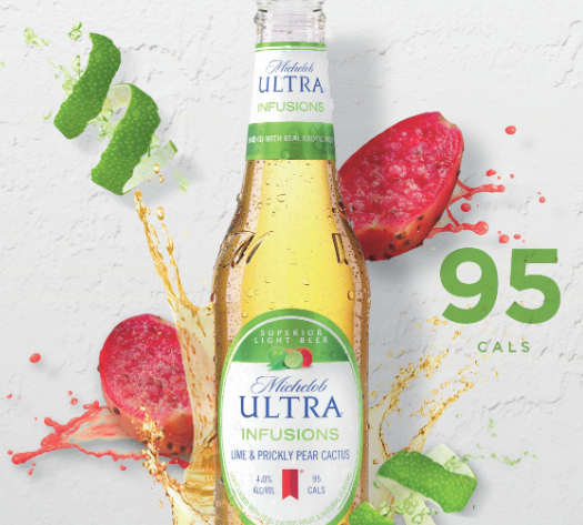 AdamsBeverages's tweet photo. Start your week off right with a low-calorie option like @michelobultra Infusions! Only 95 calories and infused with exotic flavors like prickly pear cactus &amp; lime 😋 #pricklypearcactus #michultrainfusions #mondaythoughts https://t.co/A2myzdePY0