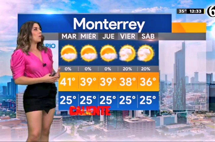 Excelente inicio de semana informándonos contigo del clima en <a href="/telediariomty/">@telediariomty</a> y claro, admirando la hermosa y radiante sonrisa que te distingue, con un outfit que resalta tu porte, presencia y belleza natural <a href="/mariluk/">Marilu Kaufman</a>