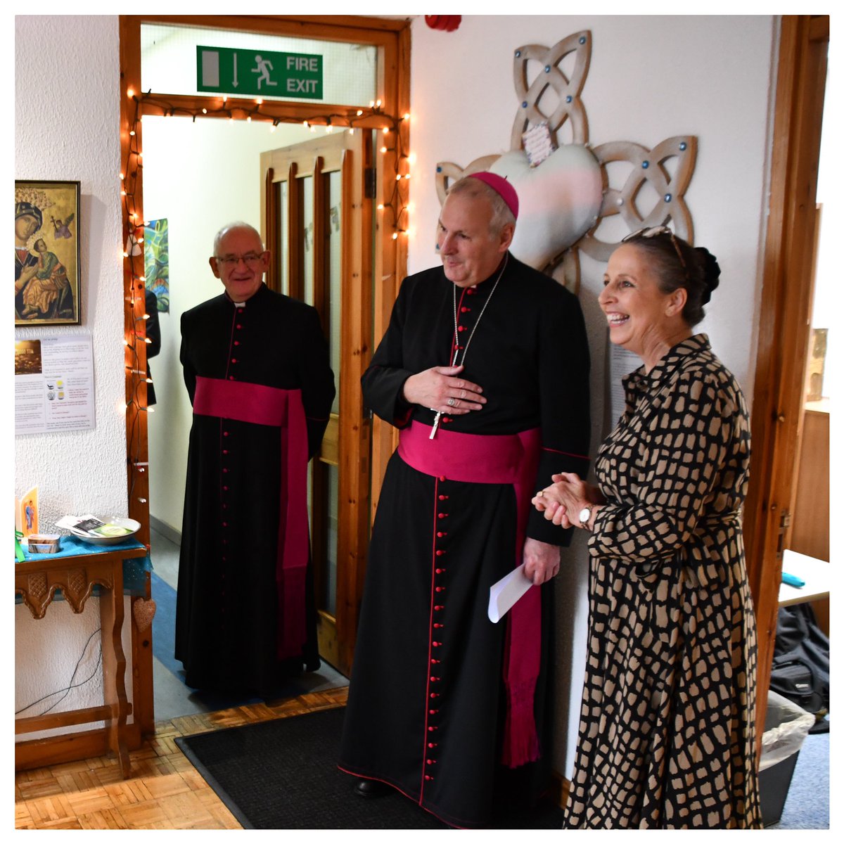 RCNorthampton's tweet photo. Last week +David was delighted to visit @becketcs to pray with the staff and students, filming an assembly for all students of our Catholic schools. @NoresRC https://t.co/Pur8DRQivf
