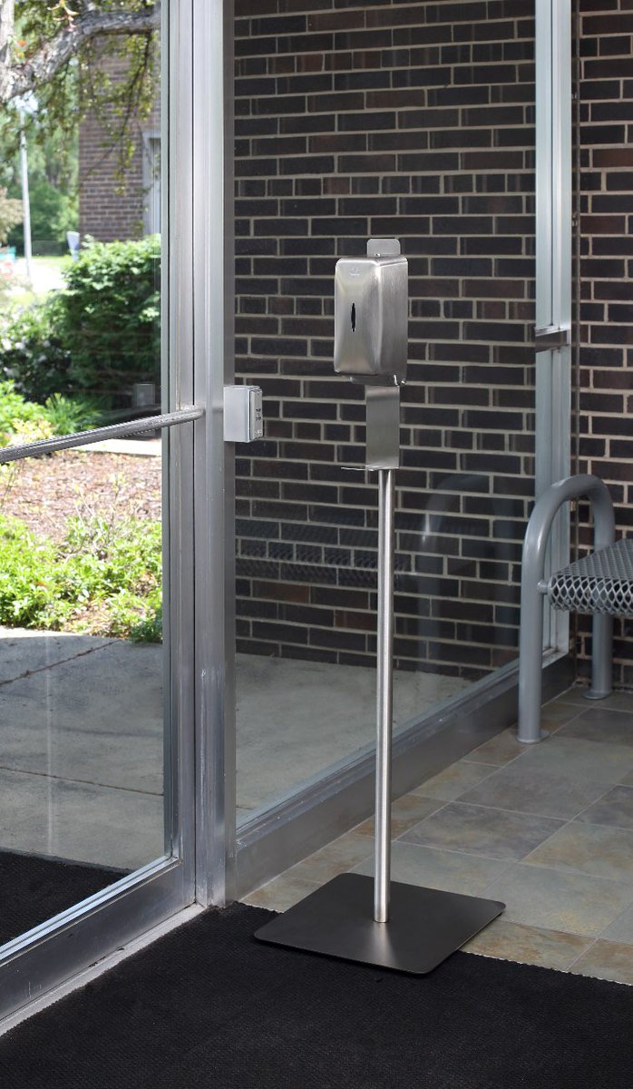GrantAssociate1's tweet image. Encourage hand hygiene anywhere in your facility with @bradleycorp’s freestanding hand sanitizer dispenser stand!
bradleycorp.com/product/hand-s…
 #Hygiene #touchless