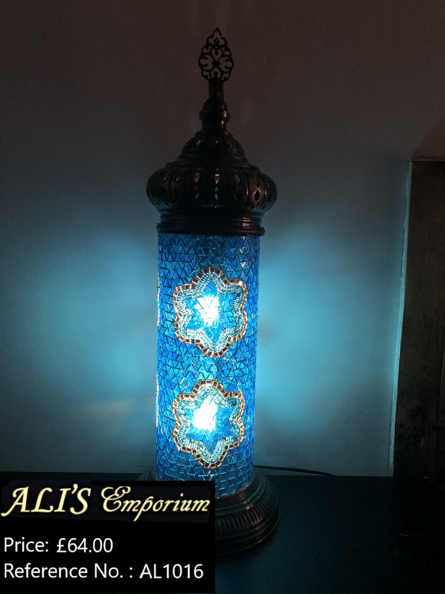 AlisEmporium's tweet photo. Complement any #roomtheme with a beautiful cylinder style #mosaic #lamp! Browse even more colours and designs at https://t.co/7eeVsBuIbv
Call us at 01306 640263 or find us on #Dorking #highstreet.
#surrey #shoplocal #turkishproducts #homedecor #turkish #handmade #giftideas #gift https://t.co/YLPWdhLlDD