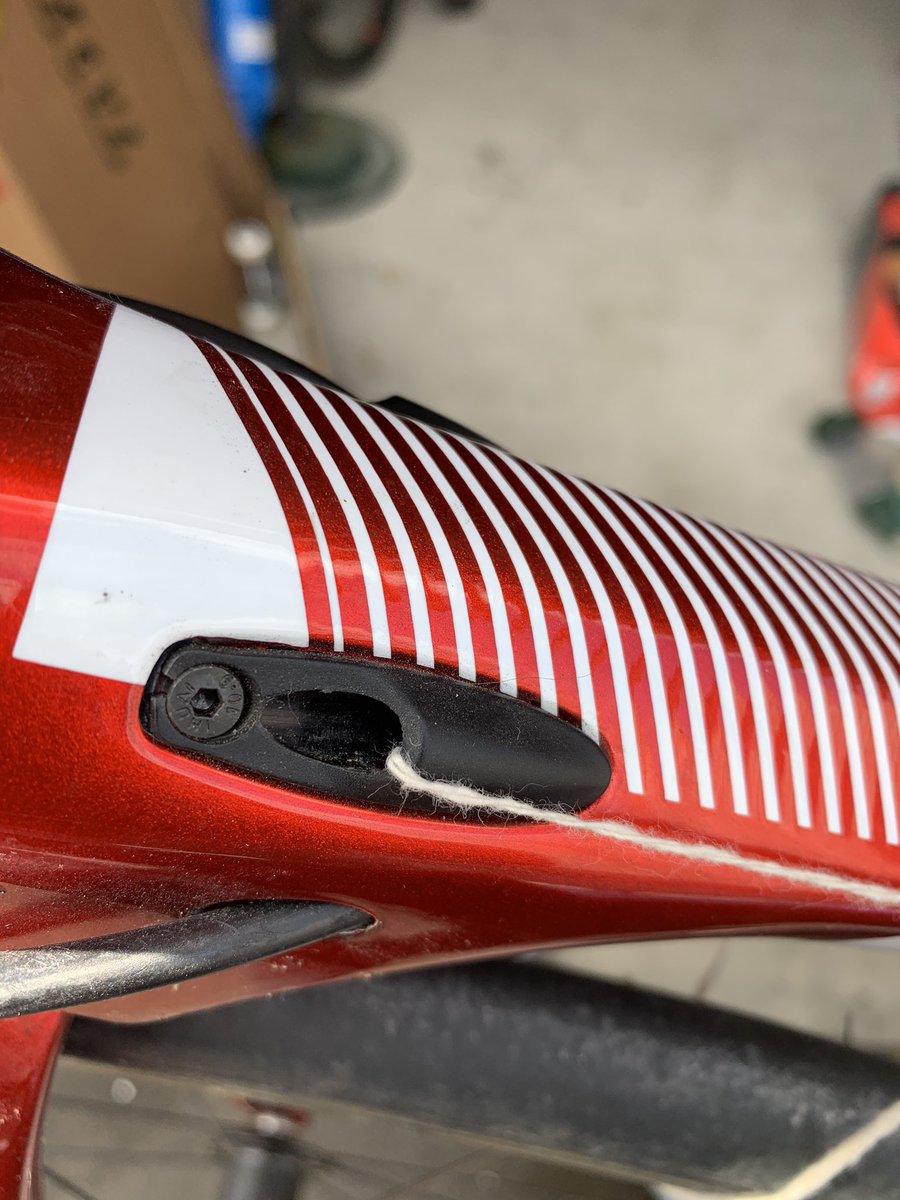 SwimBikeRun_UK's tweet photo. First time I’ve replaced gear cable that’s internally routed 😅
Couple of panic moments but managed to do it. Definitely glad I watch @gcntweet YouTube videos first #cycling #cabling #internalrouting #bikes #riding #bike #ride #roadbike #roadcycling #triathlon https://t.co/HcnIwogdEJ