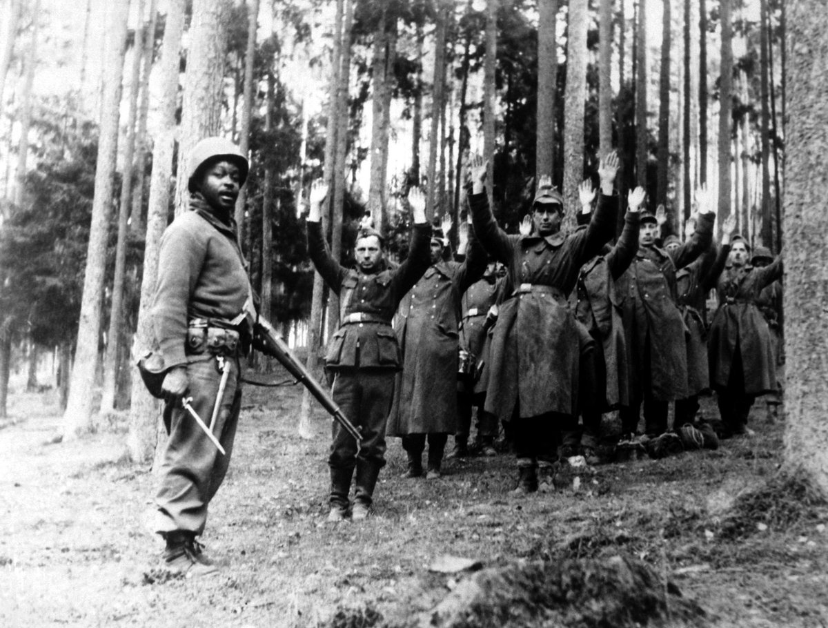 When ppl discuss ww2 and the holocaust in Europe, they often leave out an important factor.It was Foundational Black American soldiers in the front lines in WW2 defeating the Nazis and liberating people from concentration camps  #uncomfortableconvo
