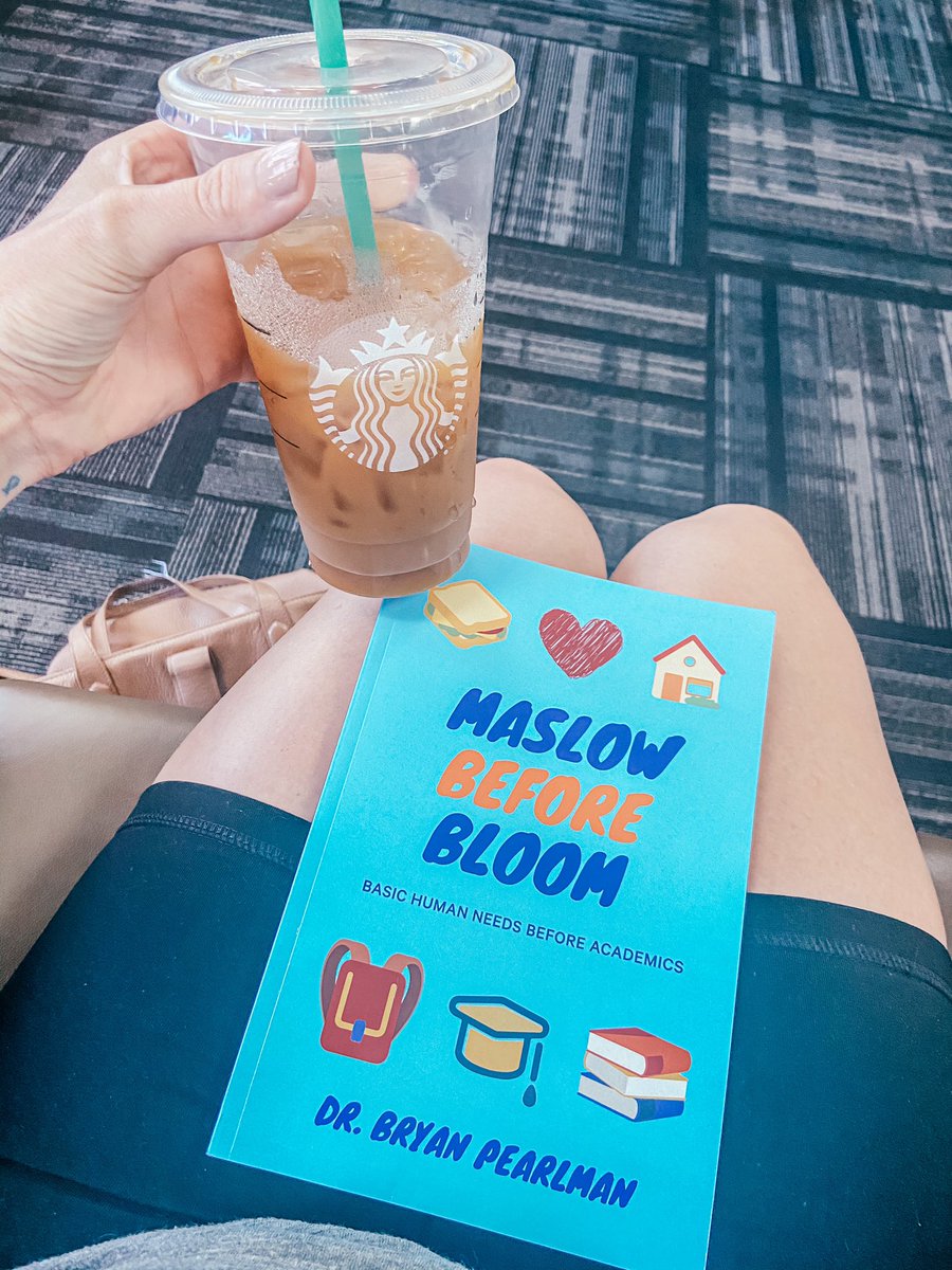 Waiting for your car during an oil change isn’t so bad when you have the essentials 😃 <a href="/DrP_Principal/">Dr. Bryan Pearlman #MaslowBeforeBloom</a> <a href="/Starbucks/">Starbucks</a> ☕️ thank you <a href="/MrsLCumming/">Dr. Lauren Cumming</a> for letting me borrow!