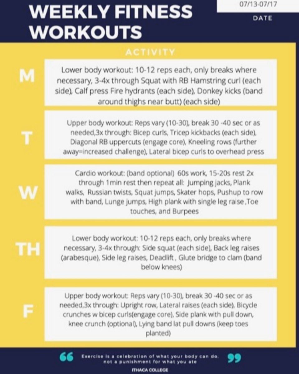 ICCampusRec's tweet photo. Get on up and join us this week as we go through some workouts for you to enjoy! 💪🏃‍♂️🏃‍♀️ https://t.co/l47MgMfReZ