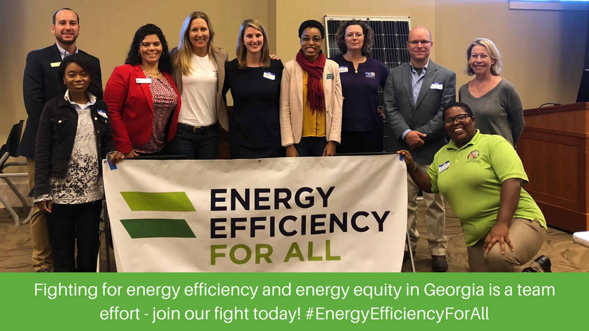 georgiawatch's tweet photo. Fighting for energy efficiency and energy equity is a team effort! GA Watch is making sure you and your family stay protected during #COVID-19. Let’s help make sure no Georgian is forced to choose between feeding their family and paying their power bill. #EnergyEfficiencyForAll https://t.co/QvlZbTDRpq