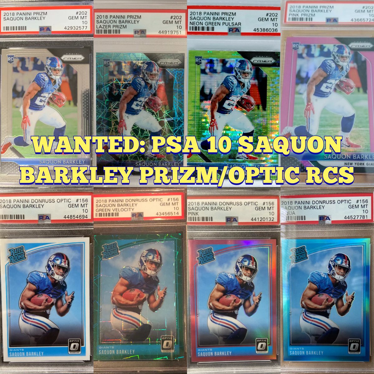 ClockworkCards's tweet image. Looking for any variation. DM me with pics/prices. Thanks!