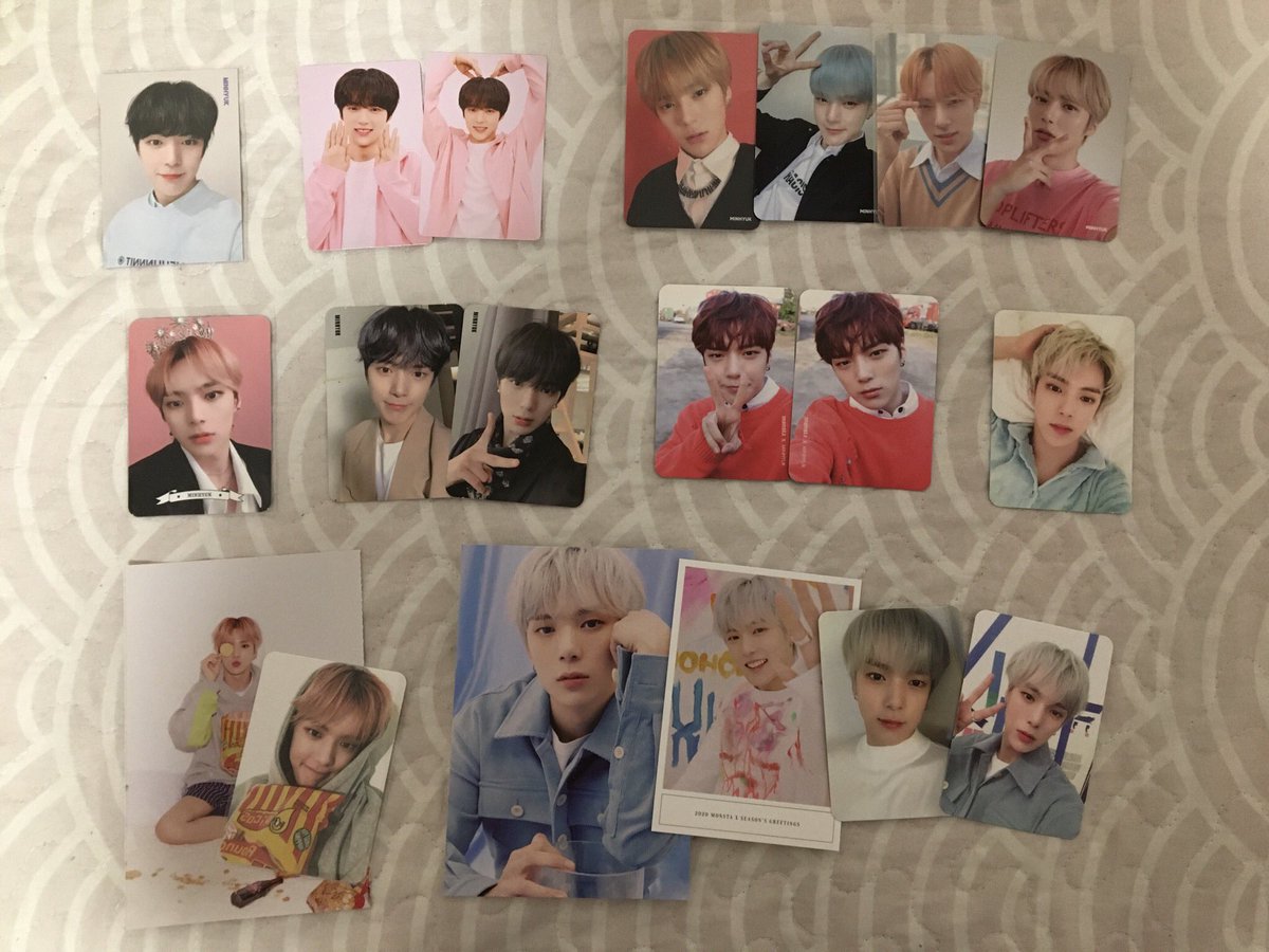 monbelvet's tweet photo. WTS 

por favor enviadme md para saber el precio! 

please dm me for prices! 

#monstaxphotocard #monstaxsale https://t.co/in9iFnWYJ0