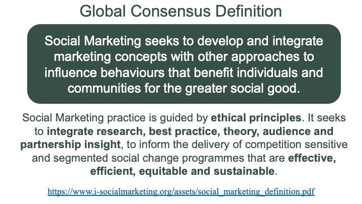  #AESS2020 Here’s a link to the global definition of social marketing by  @isma_org, and a graphic of its core concepts  #socmar https://www.i-socialmarketing.org/assets/social_marketing_definition.pdf
