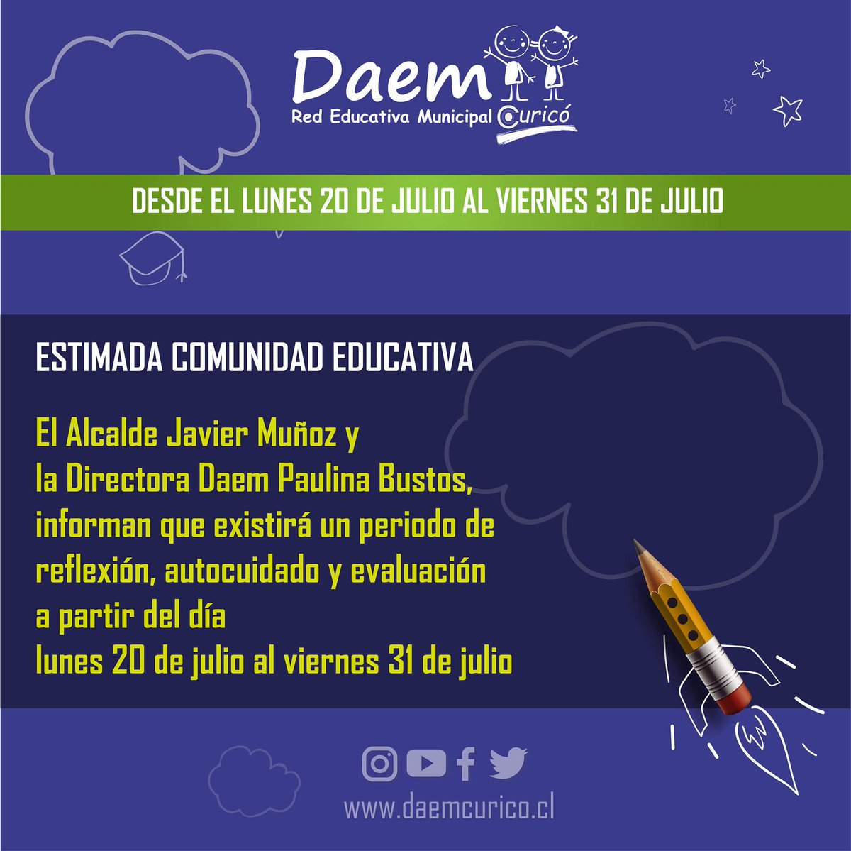 DAEM Curicó tweet media