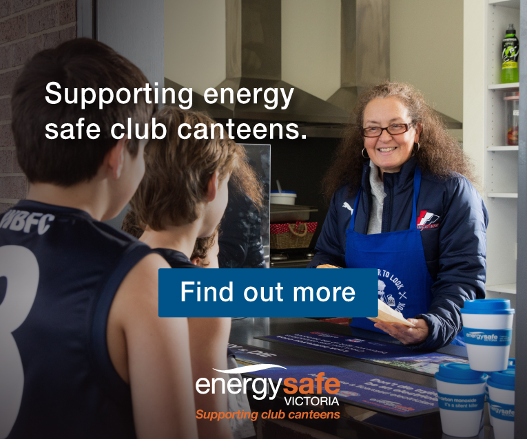 In 2019, the <a href="/EnergySafeVic/">Energy Safe Victoria</a> Safer Canteens program contributed to safety improvements in 30 canteens across Victoria. 

Could your club be next? 

Open to all clubs across Victoria

<a href="/EnergySafeVic/">Energy Safe Victoria</a> - supporting community sport with Safer Canteens grants
 
esv.vic.gov.au/AFL-canteen-gr…