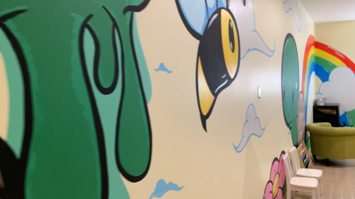 Cure4thekids's tweet photo. A fun and warm environment makes things super inviting and comfortable for our kids. Stay tuned for more information on what's coming soon at #Cure4TheKidsFoundation! #PediatricCancer #C4KSavesLives #LasVegas #KnowledgeIsTheCure https://t.co/8CWKU9gpAU