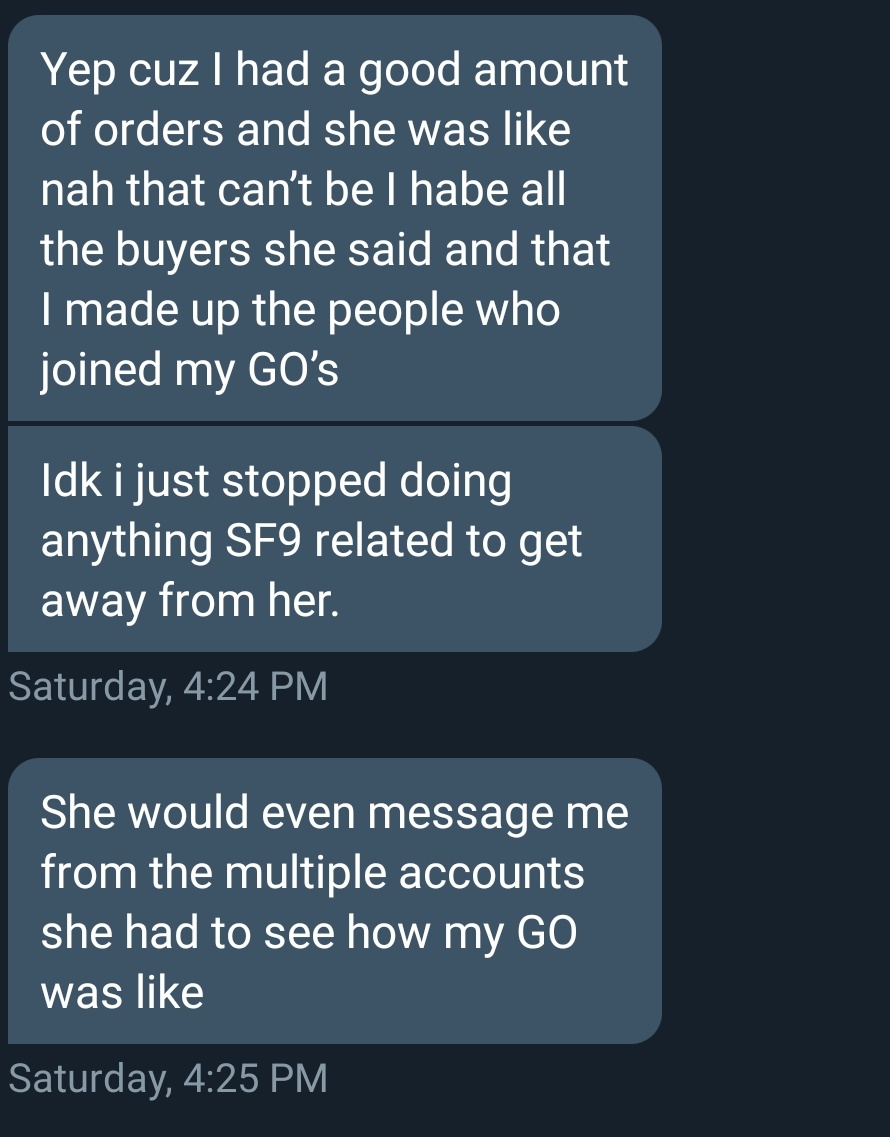 Despite making mistakes like that, Shannon has on multiple occasions bullied other GOM for mistakes that were out of control, and slandered them until they couldn't run GOs anymore.