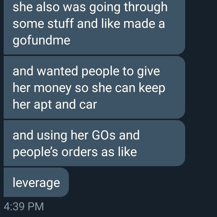 Shannon ACTUALLY EXTORTED her buyers out of money. I grew up in a family that barely got by paycheck to paycheck, so I am NEVER one to criticize someone's situation, BUT she then openly admitted to buying 100 albums for Jaebeom’s video call??  something doesn't add up...