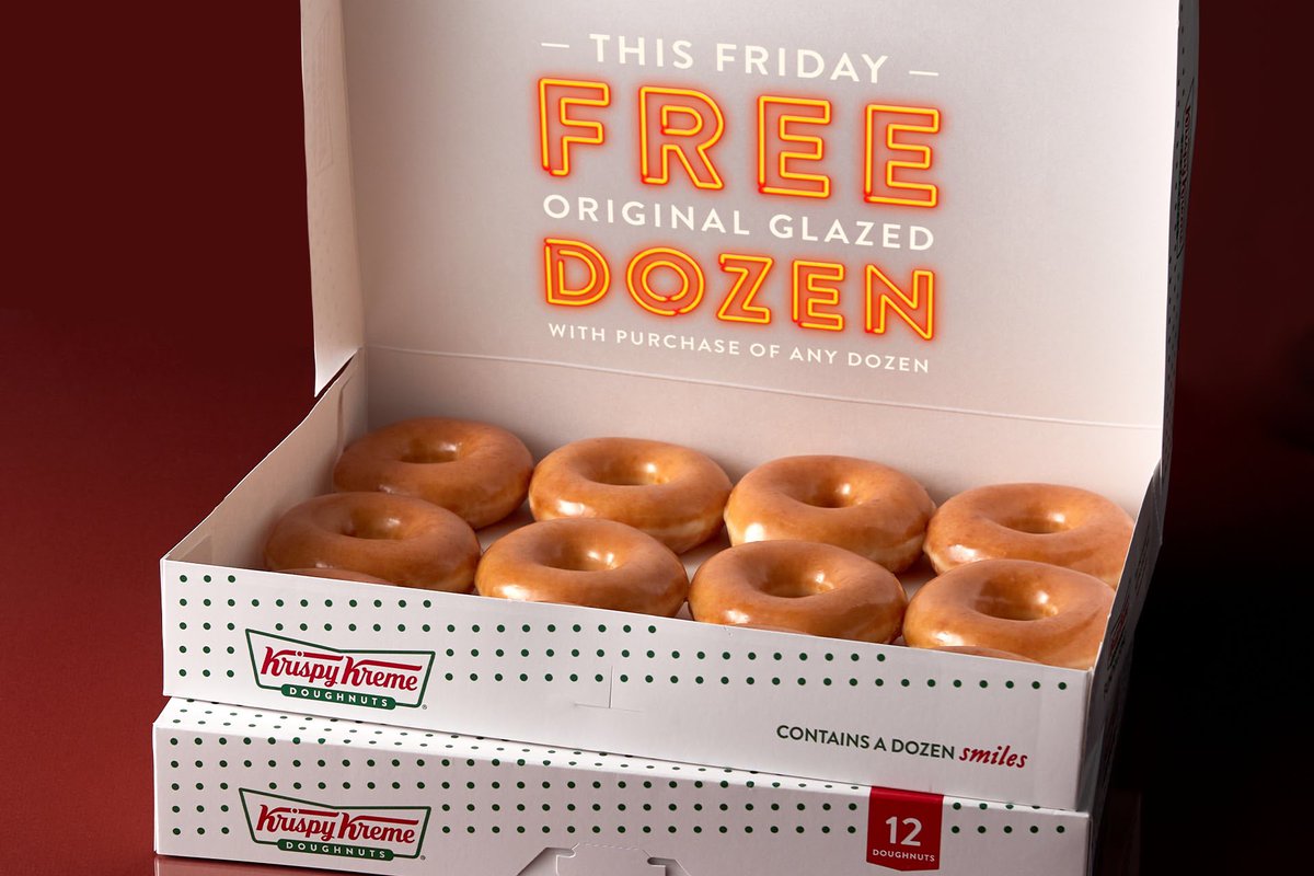 You know where I’ll be Friday! 😁🍩  @KrispyKremeORL <a href="/krispykreme/">Krispy Kreme</a>
