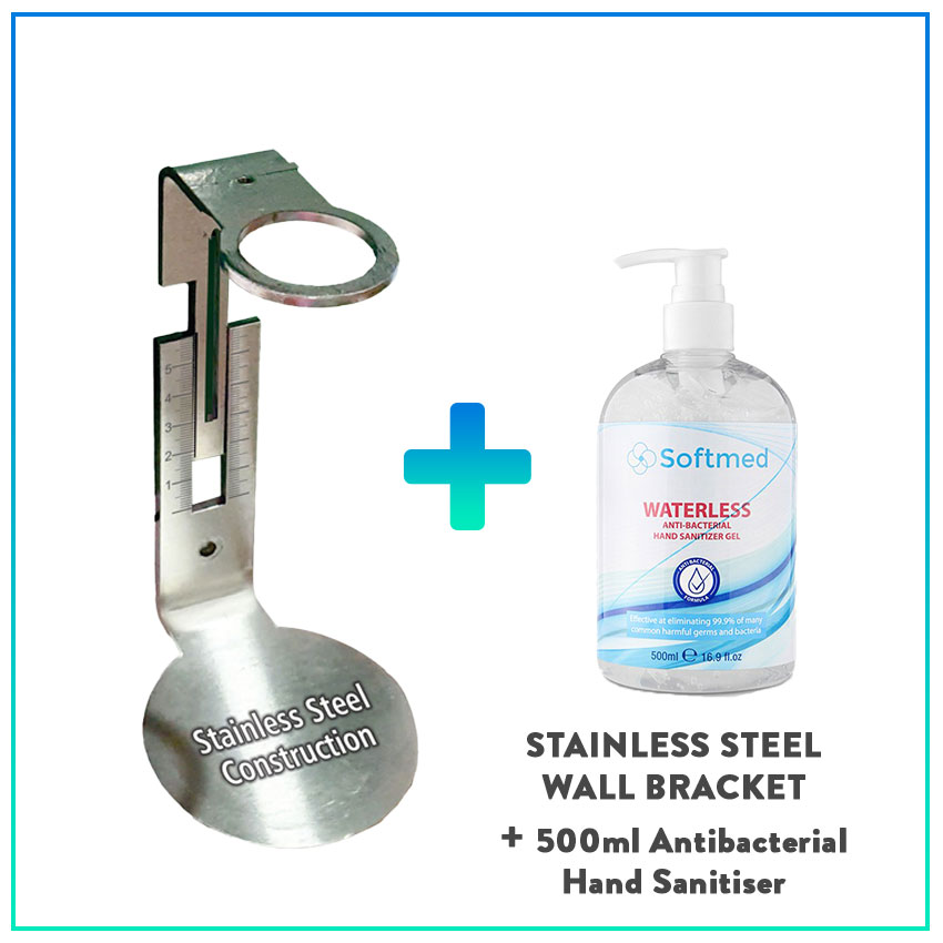 💙💦 PACKAGE DEAL 💦💙
Stainless Steel Wall Bracket &amp; 500ml Antibacterial Hand Sanitiser only $44
🔨🔨🔨 Mount on the wall anywhere!

Available in store or online bit.ly/2BYnuSE
#supportlocal #rapidcleannewie