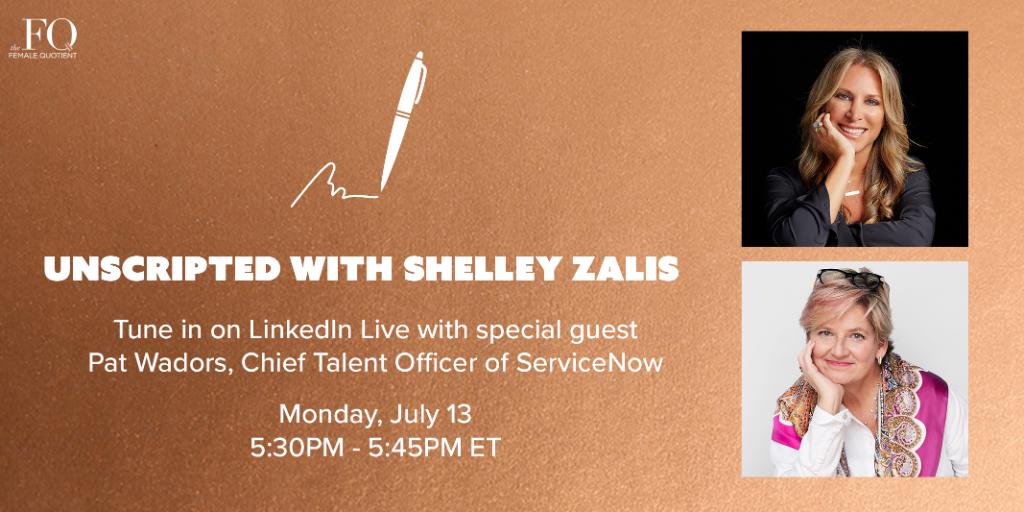 ServiceNow's tweet photo. .@wadors joins @ShelleyZalis of @femalequotient to discuss the return to work, compassionate leadership, and what ServiceNow is doing to enhance the employee experience. https://t.co/OiSagKMQpf https://t.co/fXnZuB4bt8