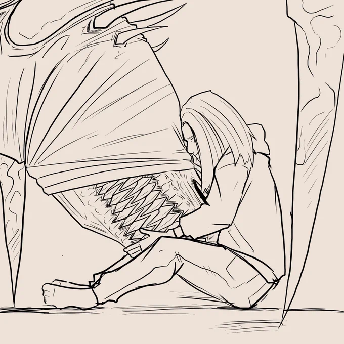 Territorial monster 