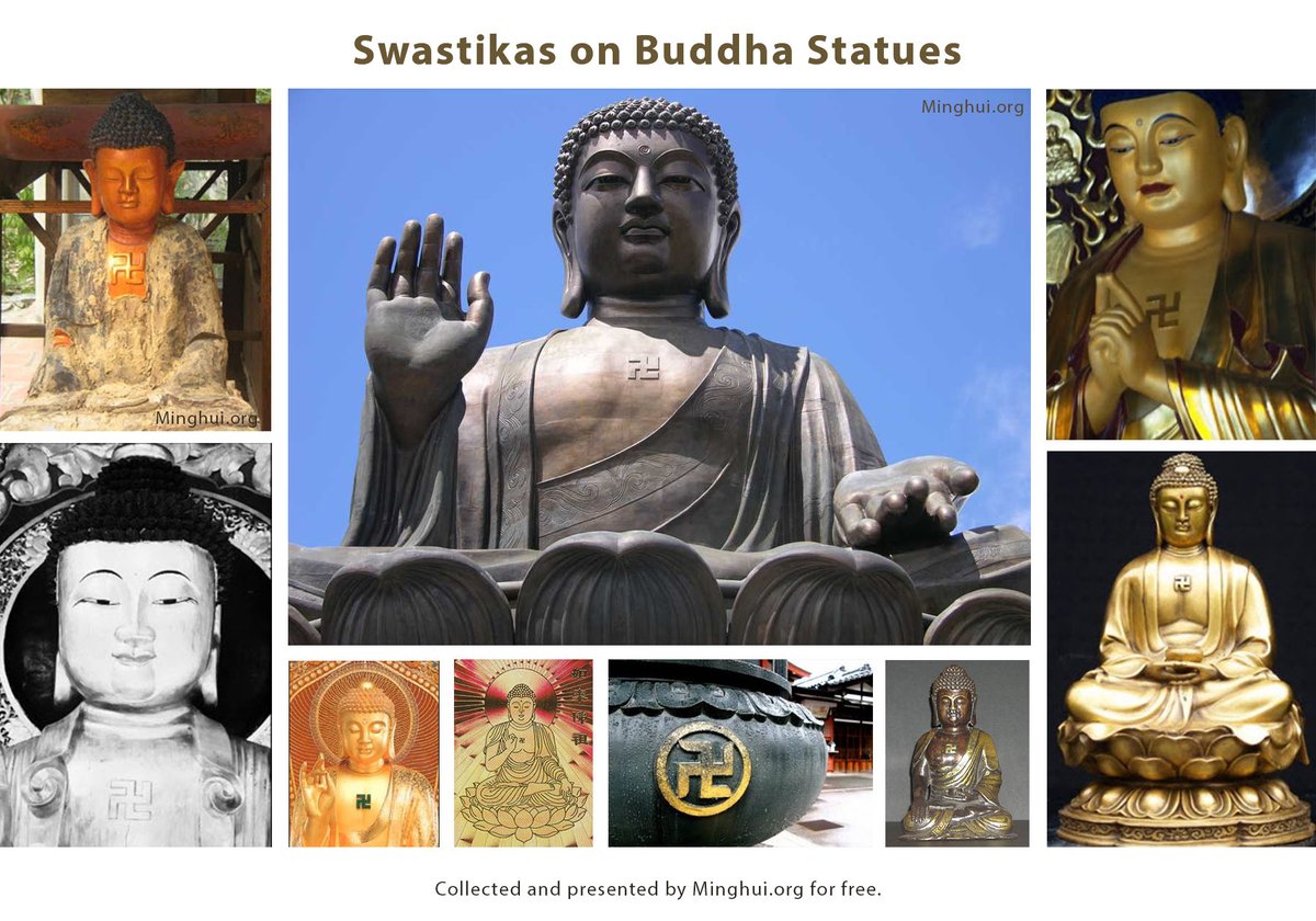 ...former significance but only that the swastika was an important and blessed symbol. That is why, until the time of the Nazis, it was still regarded as a popular image (and is still used today in connection with eastern religions such as Buddhism and Hinduism).