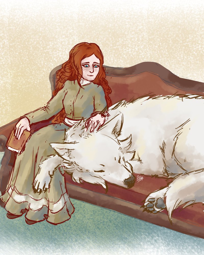 Freya Riding Wolf #OriginalContentArtist Hi ( 'v')/ Freya is a Scottish Werewolf girl who ...