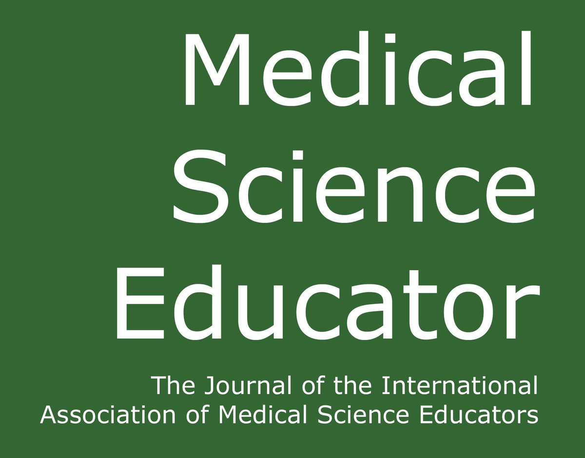medsciedu's tweet image. Changing Study Strategies with Revised Anatomy Curricula: a Move for Better or Worse? #DunningKrugerEffect #IntegratedCurriculum #TraditionalCurriculum #WebBasedResources #GenderDifferences #ImplicitCurriculum

link.springer.com/10.1007/s40670…
DOI: doi.org/10.1007/s40670…