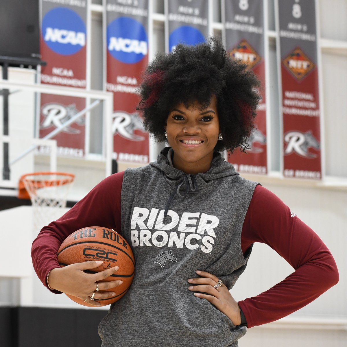 RiderWBB's tweet photo. π£οΈ Hey all we have another birthday to celebrate today! Help us wish Happy Birthday to Coach Marritta Gillcrease! From student athlete, to Dobo, to Assistant Coach, @CoachRita35 is a #LadyBronc through and through! Have a great day Rita! https://t.co/CxpK8DI4KD