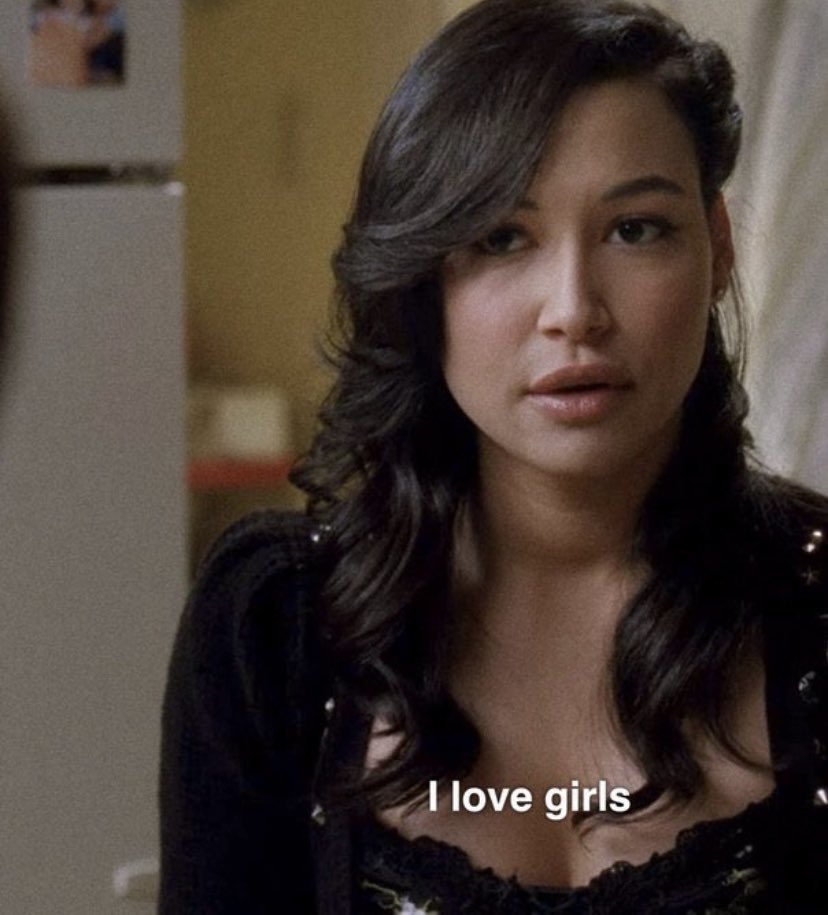 morganconceited's tweet photo. How many girls life did Naya Rivera saved with this line.#nayariviera https://t.co/oc1F7So7zw
