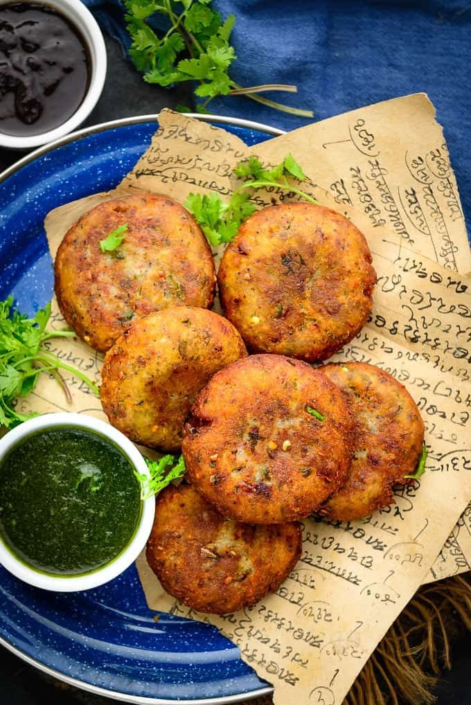 Aloo tikki and Kathi Rolls