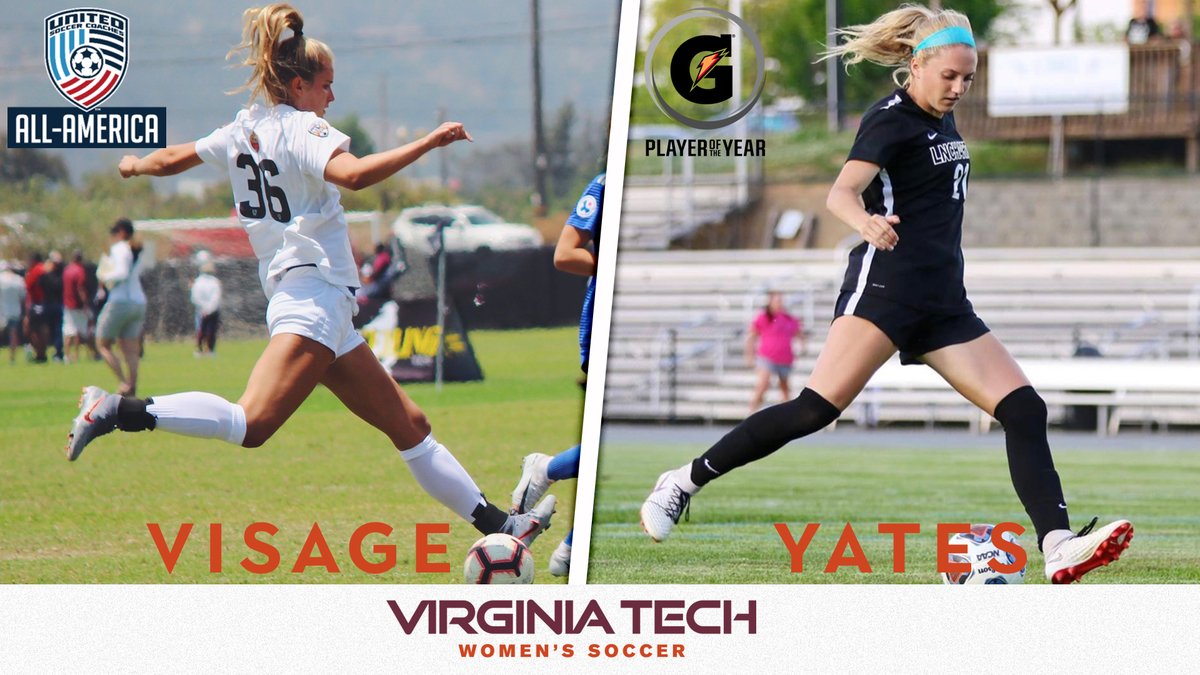 HokiesWSoccer's tweet photo. Two newcomers tabbed with national honors

Freshmen @aves10369 and Ayden Yates pick up prestigious awards. #Hokies🦃⚽️

📰 https://t.co/ZdizqenAjJ https://t.co/hM7U7Sr6lN